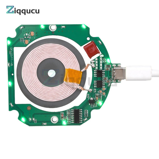 10-15W high-power PCBA fast charging wireless charger transmitter module 5V 9V 12V