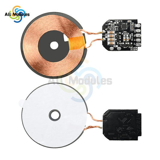 15W High Power Wireless Charger Module Transmitter PCBA Circuit Board with Coil Support Fast Charging