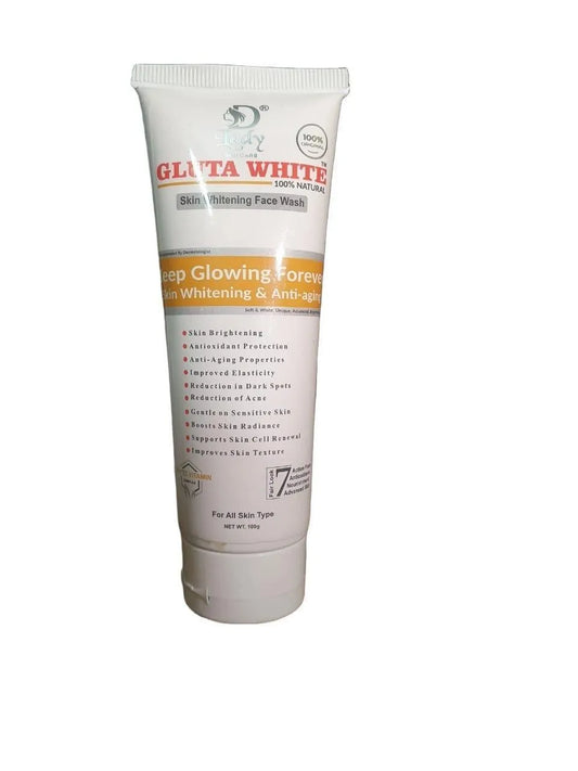 Gluta White Whitening Face Wash for All Skin Types