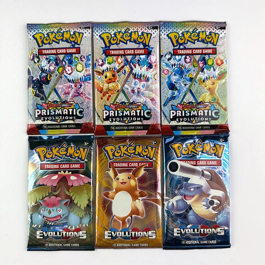 10/20 Pcs Pokemon Card Prismatic 151 Evolutions English Booster Battle Pokemon Card Game Carte Trading Collection Cards