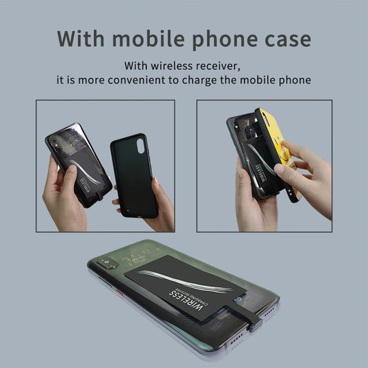 Wireless Charger Type-C Universal Charging Receiver for Huawei P20 Pro P10 Plus Xiaomi Mi8 Mi6 for USB Type C DY