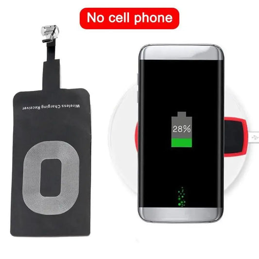 Wireless Charging Receiver for Android  and Type C Fast Wireless Charger Adapter