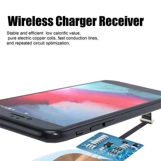 Wireless Charging Receiver 10W Wireless Charging Receiver Type C Interface Wireless Charger Receiver Chip for Mobile Phones