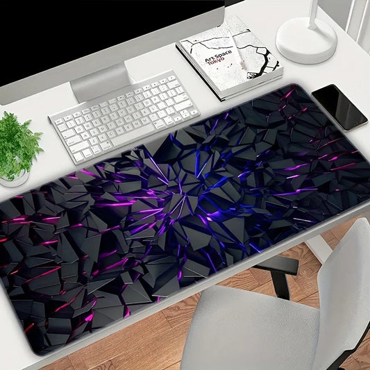 Geometric lines Gaming mats Mouse pad large Mousepad 400X900 PC Computer Keyboard XXL Desk mat offices interior accessories rug