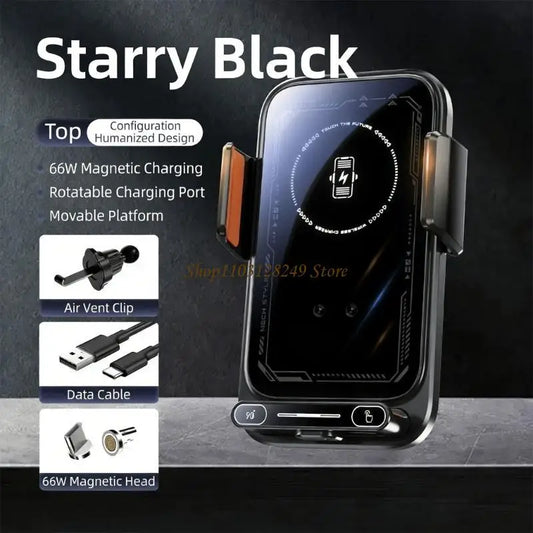 Wireless Charging,Wireless Car Chargers Charging Pad 15W NonSlip Fast Charge for Car Wireless Phone Chargers Mount