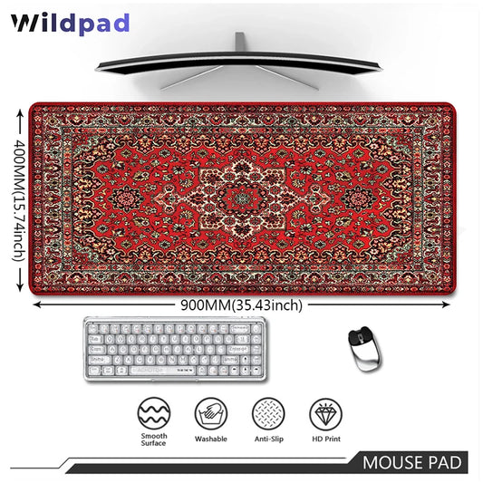 Office Mouse Pad Large Computer Desk Mat Decoration Non-Slip Gaming Mats Table Rug XXL 120X50 90X40 80X30 cm Keyboard Mat