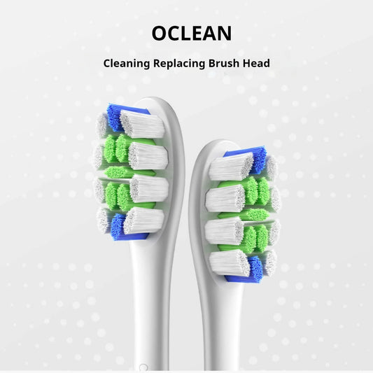6 pcs Original Replacement Brush Heads for Oclean Flow/X PRO Elite/X PRO /F1/Z1/One/ Air2 Sonic Electric Toothbrush Nozzles